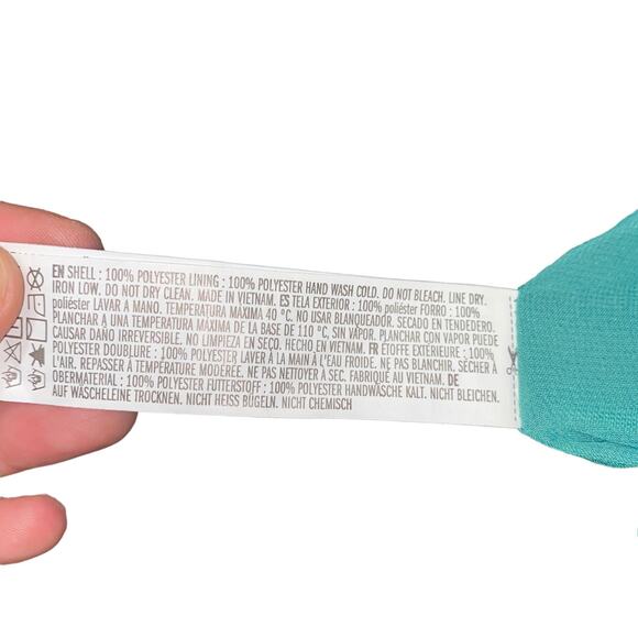 Forever 21 Green Tropical Hawaiian Halter Sleeveless Romper Women's Size Medium - Picture 7 of 7